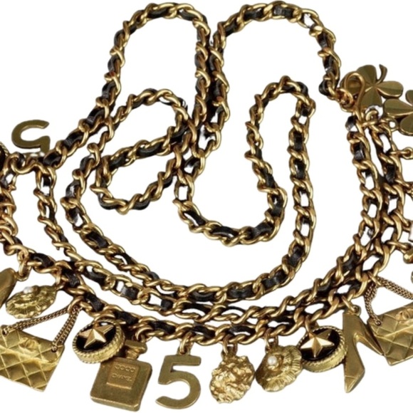 Chanel vintage lucky charm chain belt/necklace/bracelet very sought after.​ - Picture 15 of 15